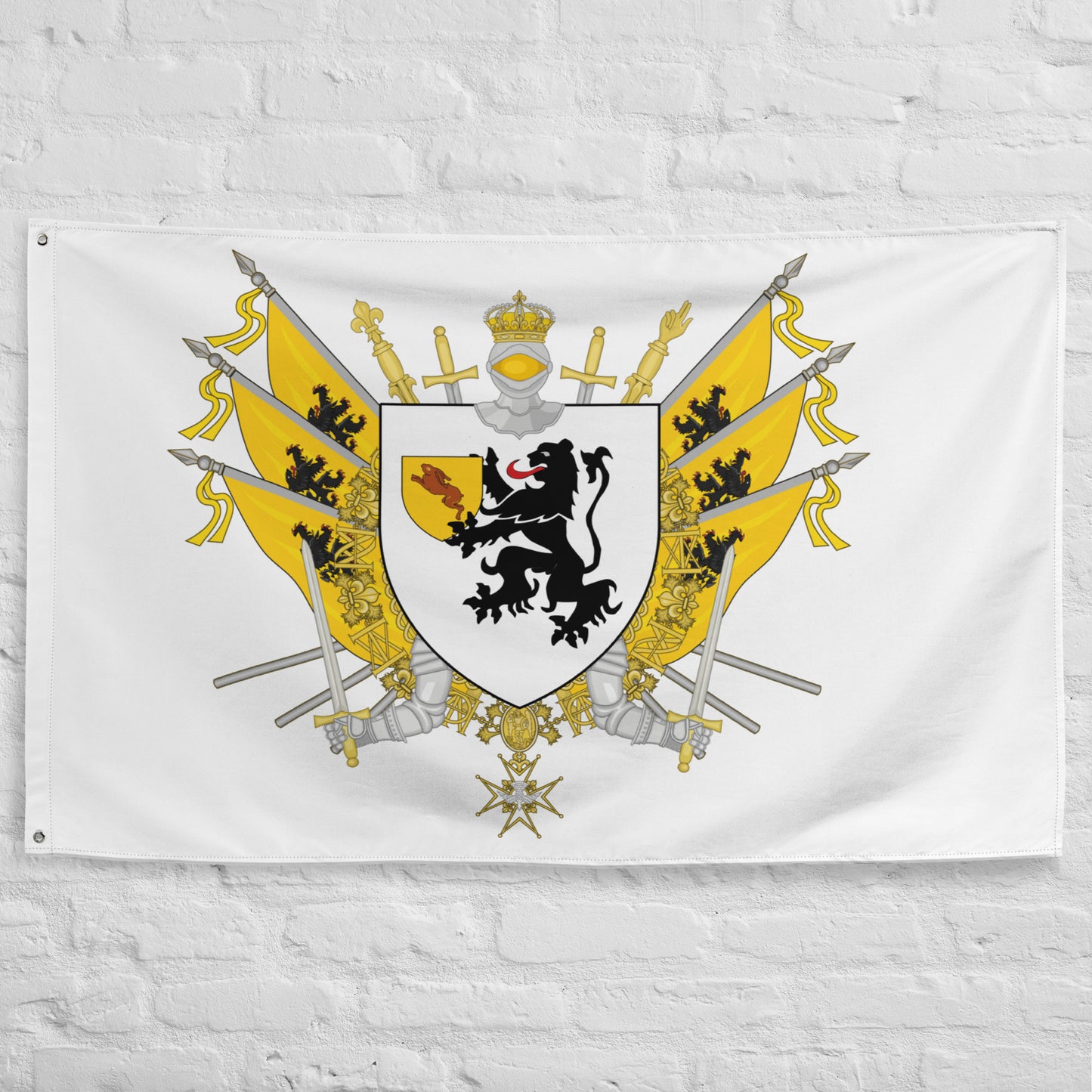 Drapeau - Blason de Hazebrouck