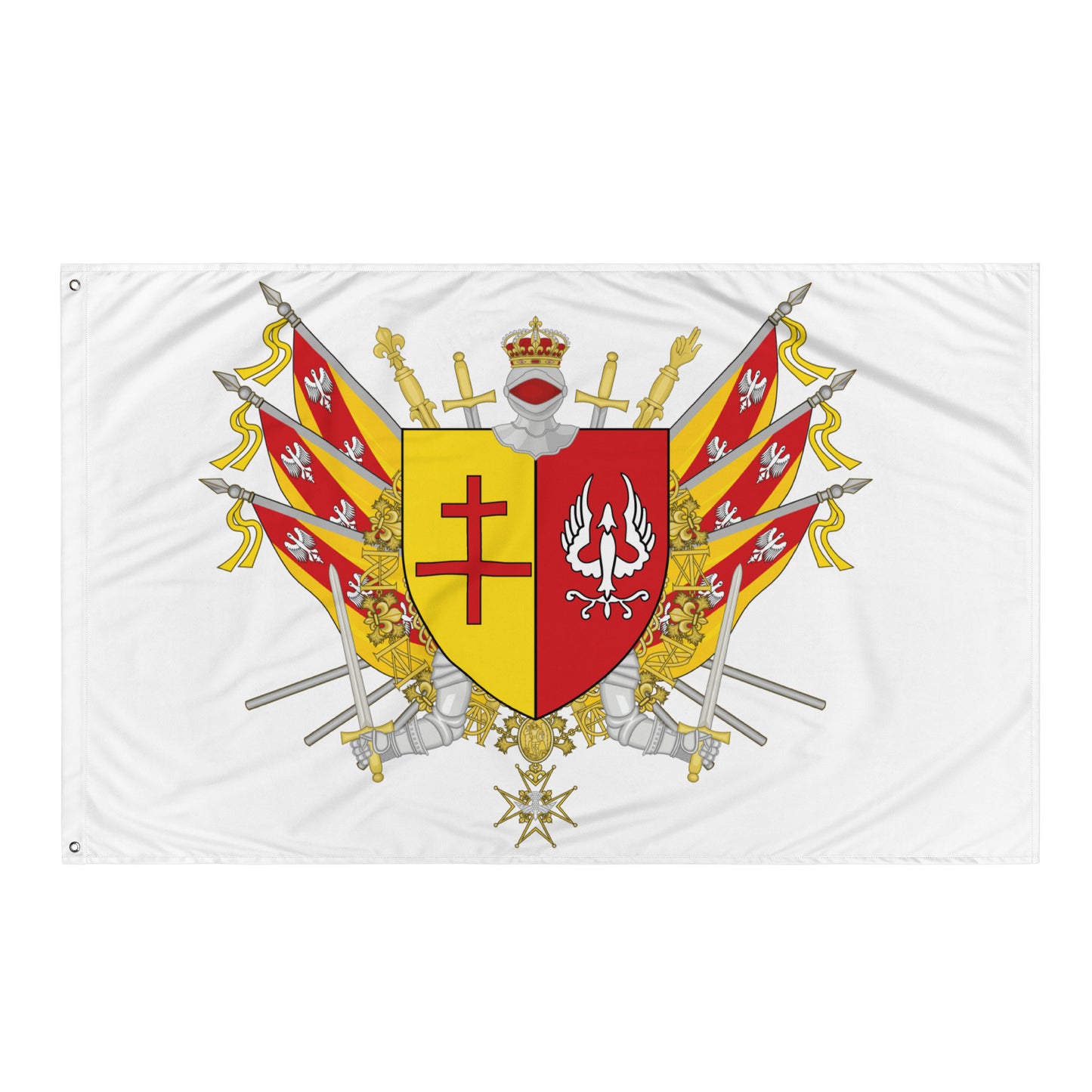 Drapeau - Blason de Sarreguemines