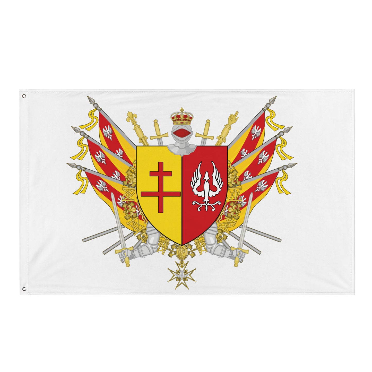 Drapeau - Blason de Sarreguemines