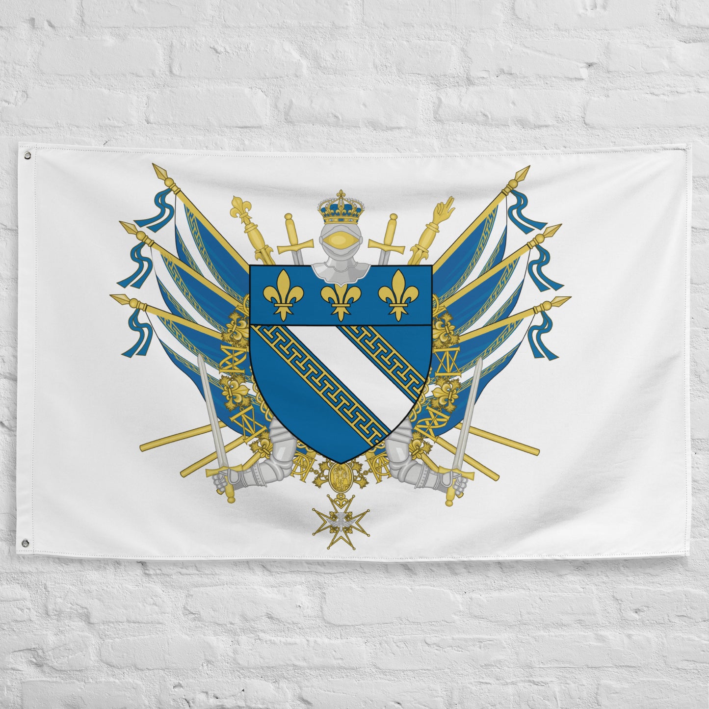 Drapeau - Blason de Troyes