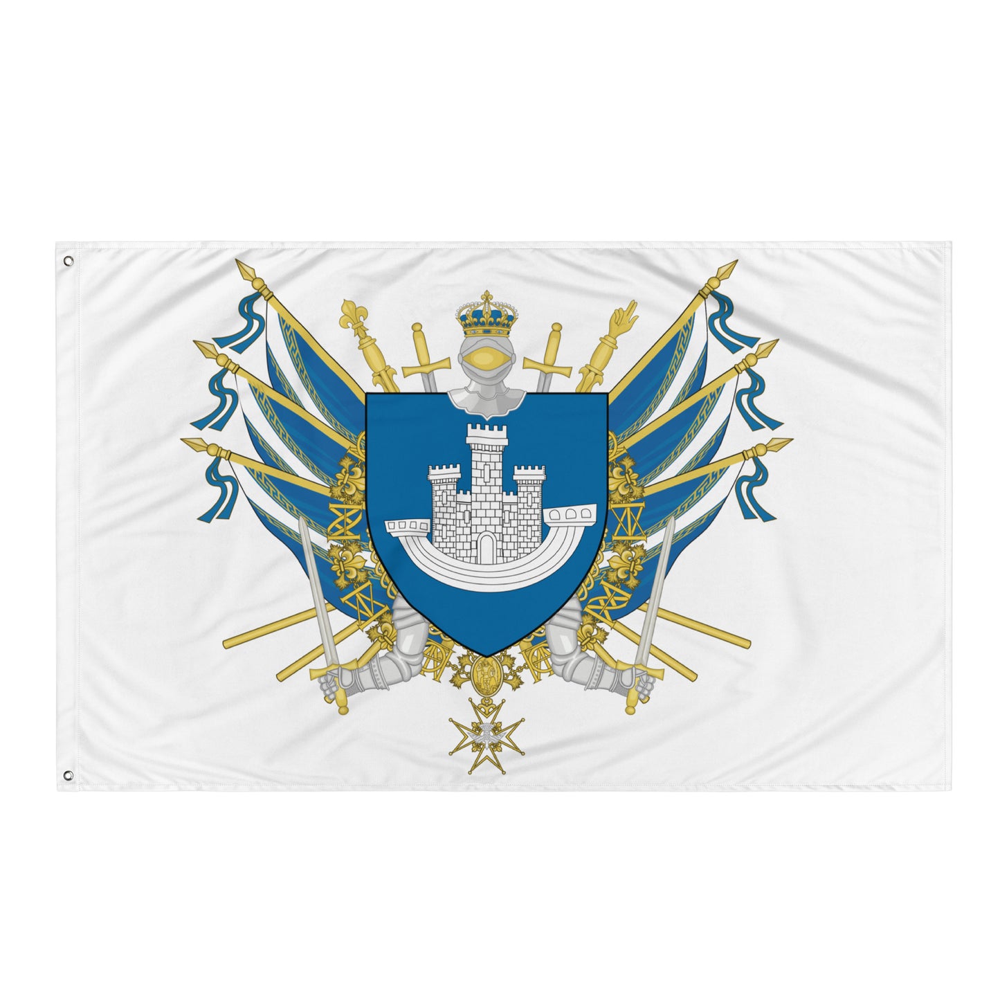 Drapeau - Blason de Saint-Dizier