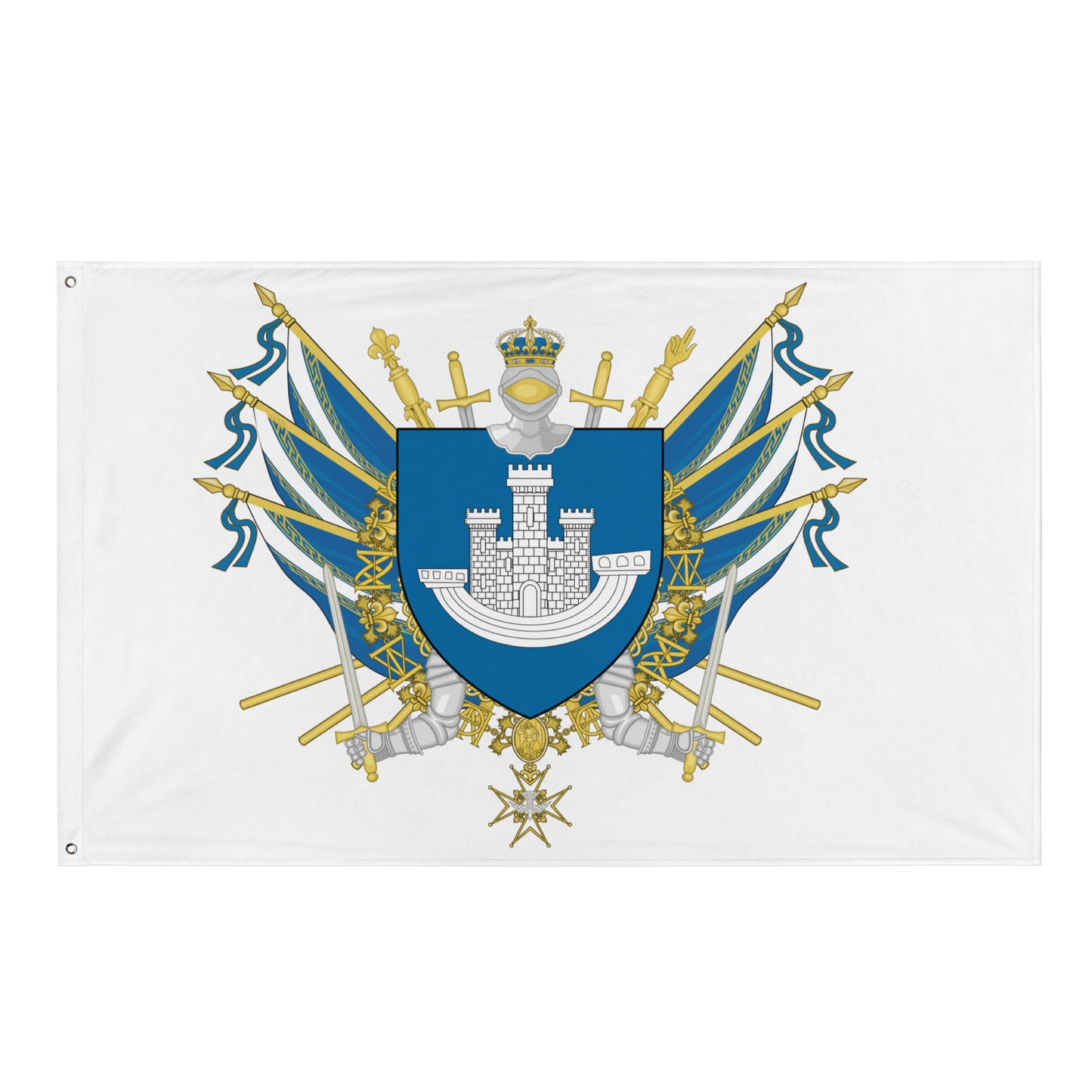 Drapeau - Blason de Saint-Dizier