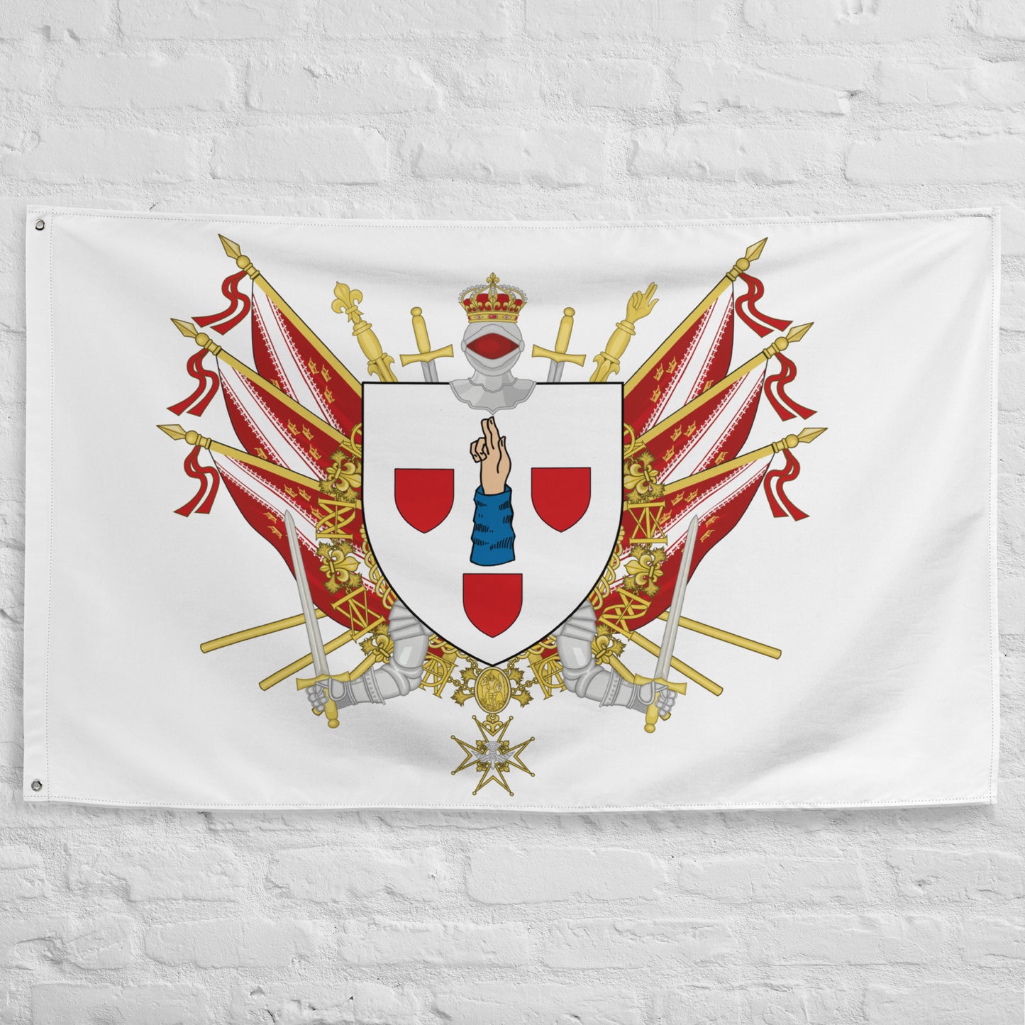 Drapeau - Blason de Ribeauvillé