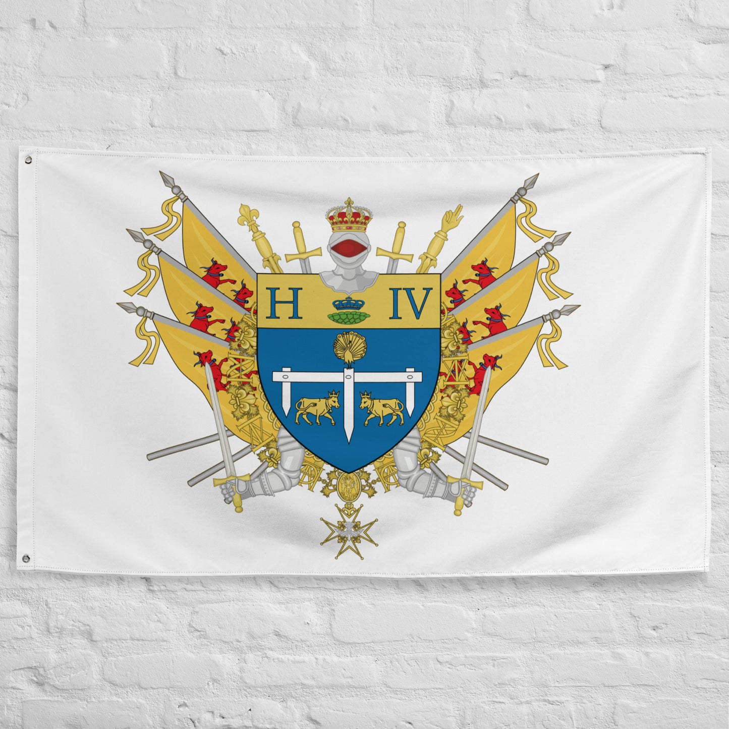 Drapeau - Blason de Pau