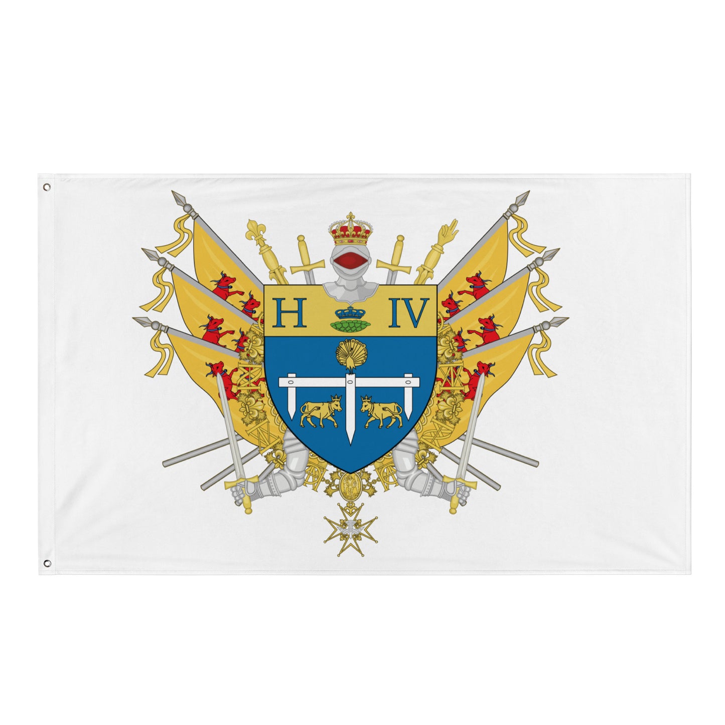 Drapeau - Blason de Pau