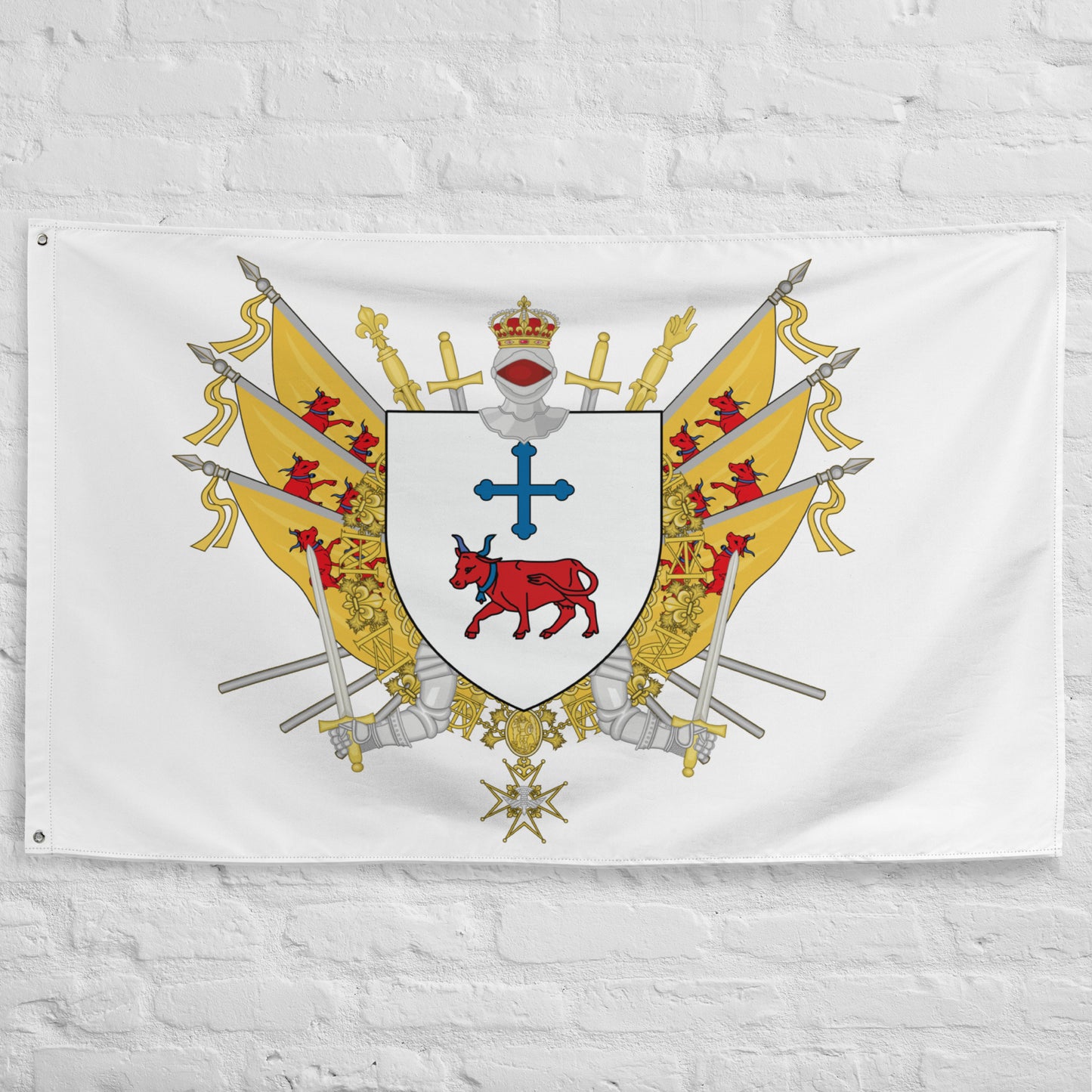 Drapeau - Blason d'Oloron-Sainte-Marie