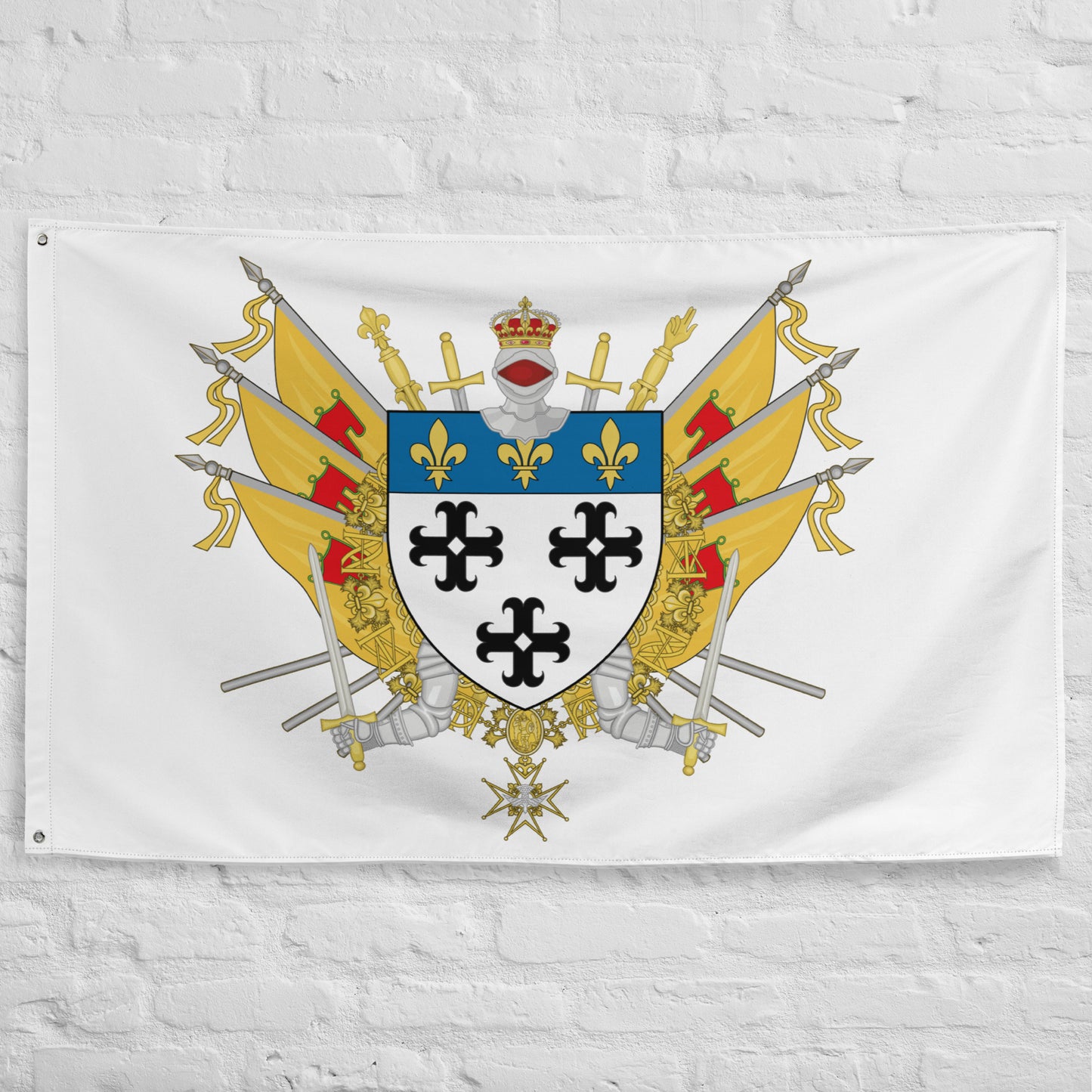 Drapeau - Blason de Moulins