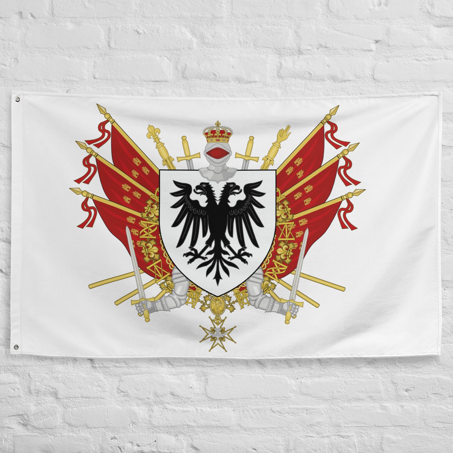 Drapeau - Blason de Bressuire