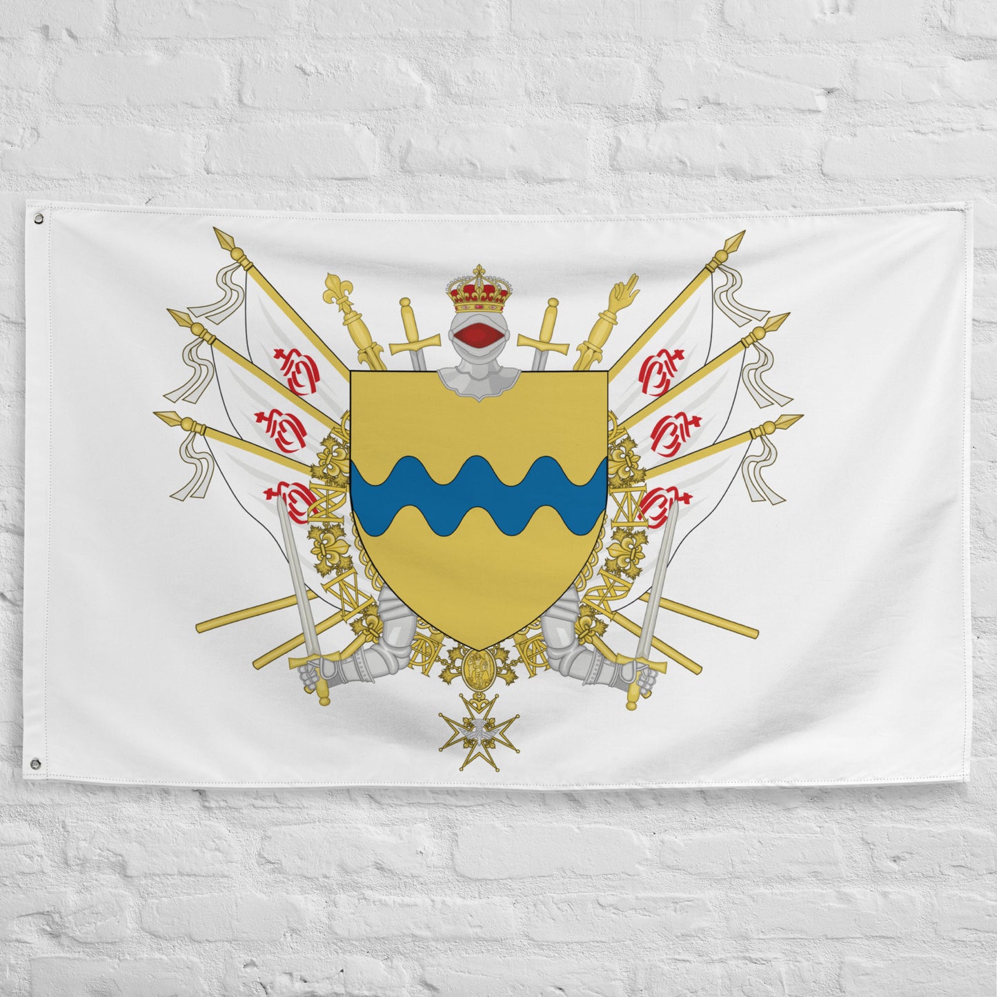 Drapeau - Blason de l'Île d'Yeu