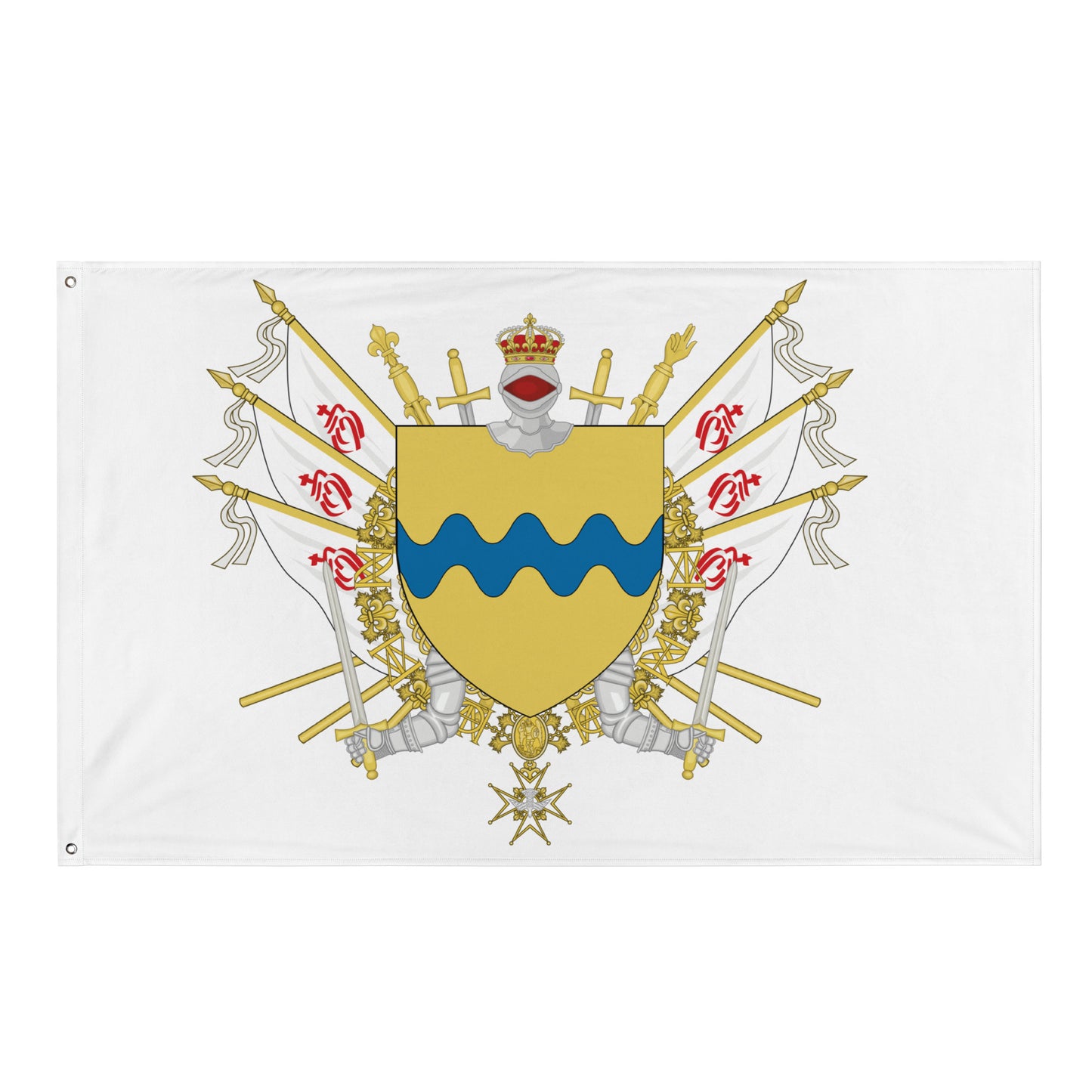 Drapeau - Blason de l'Île d'Yeu