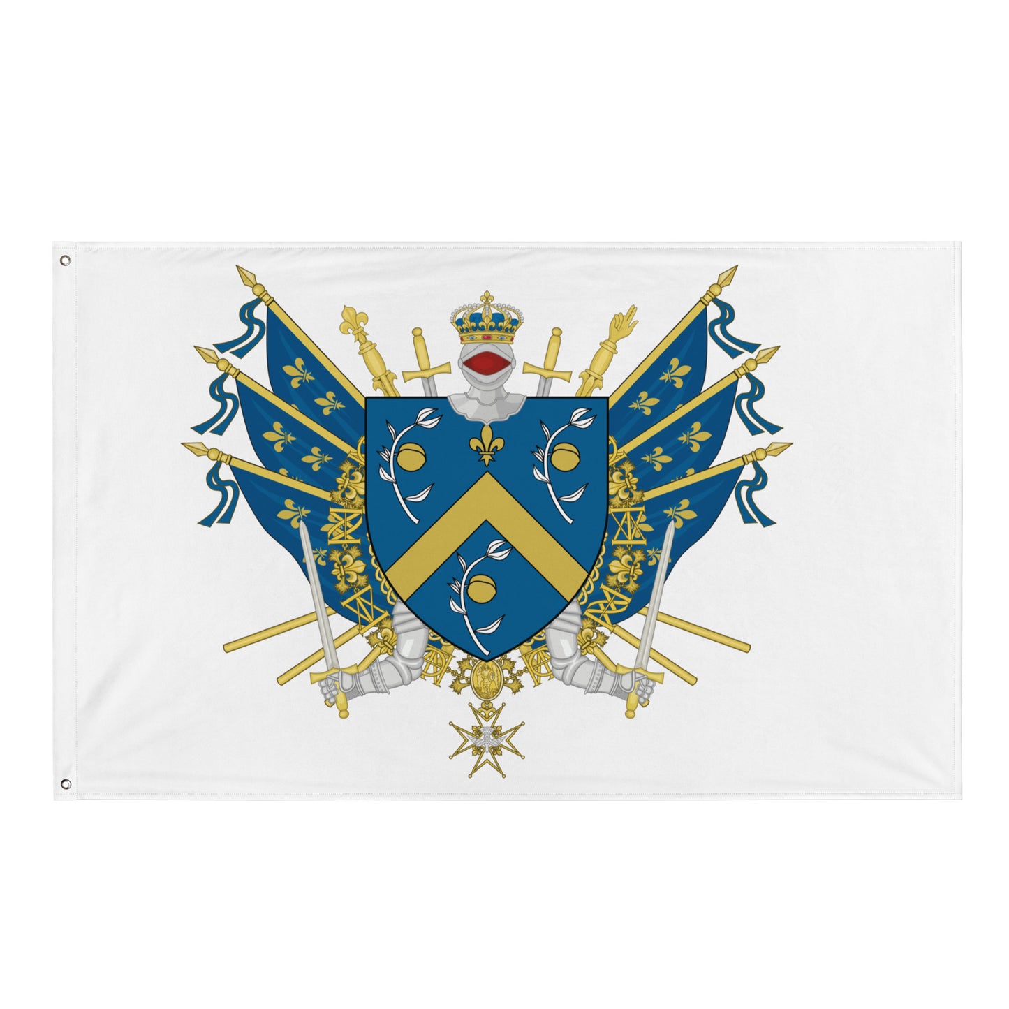 Drapeau - Blason de Montreuil