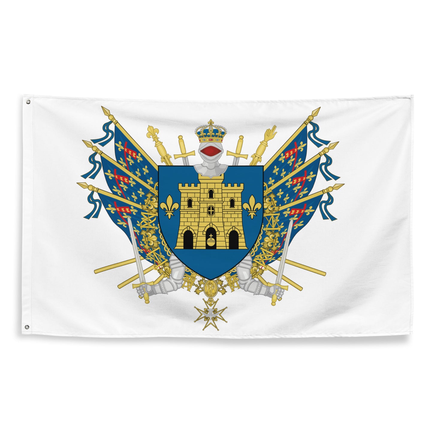 Drapeau - Blason de Lens