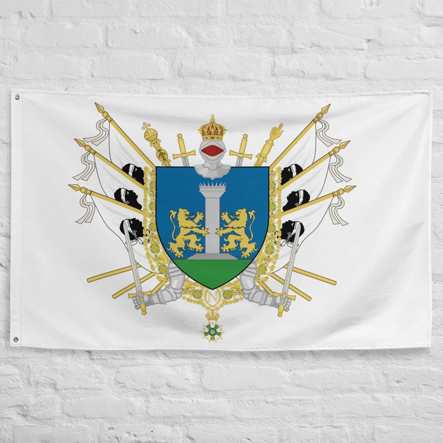 Drapeau - Blason d'Ajaccio