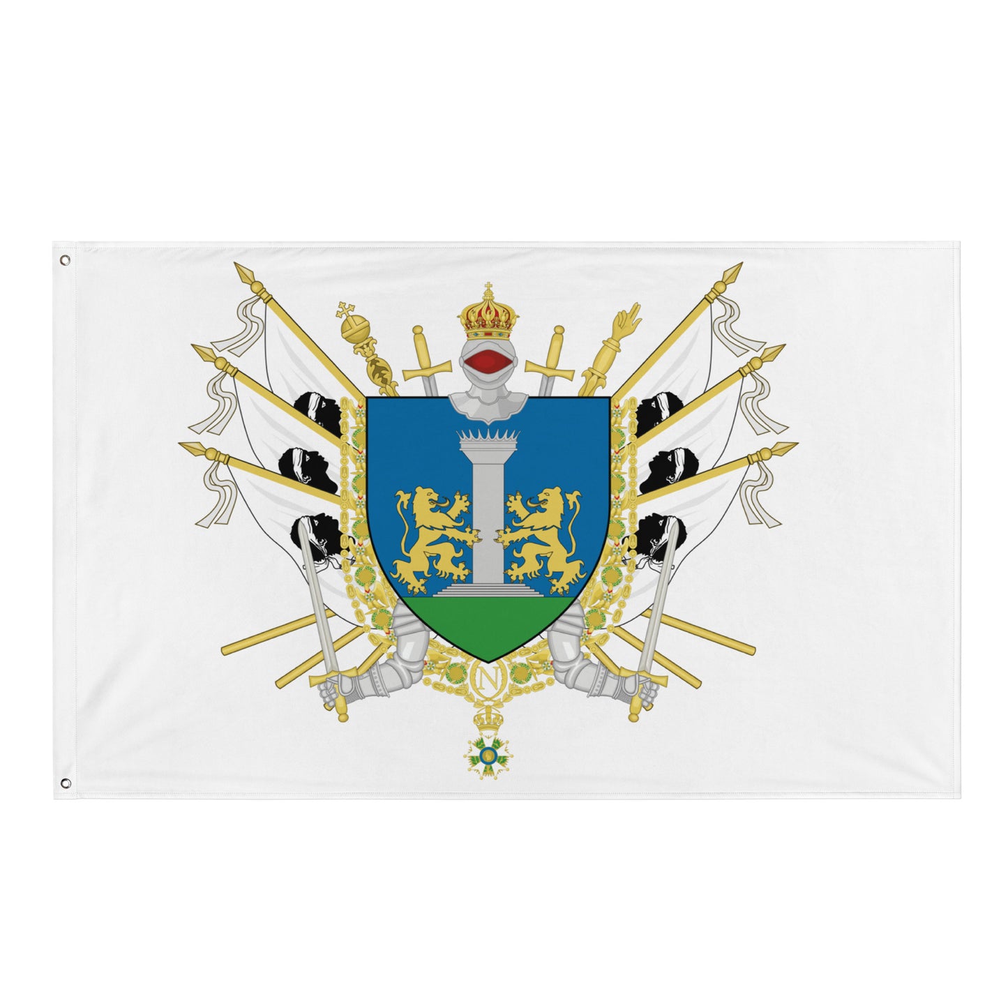 Drapeau - Blason d'Ajaccio