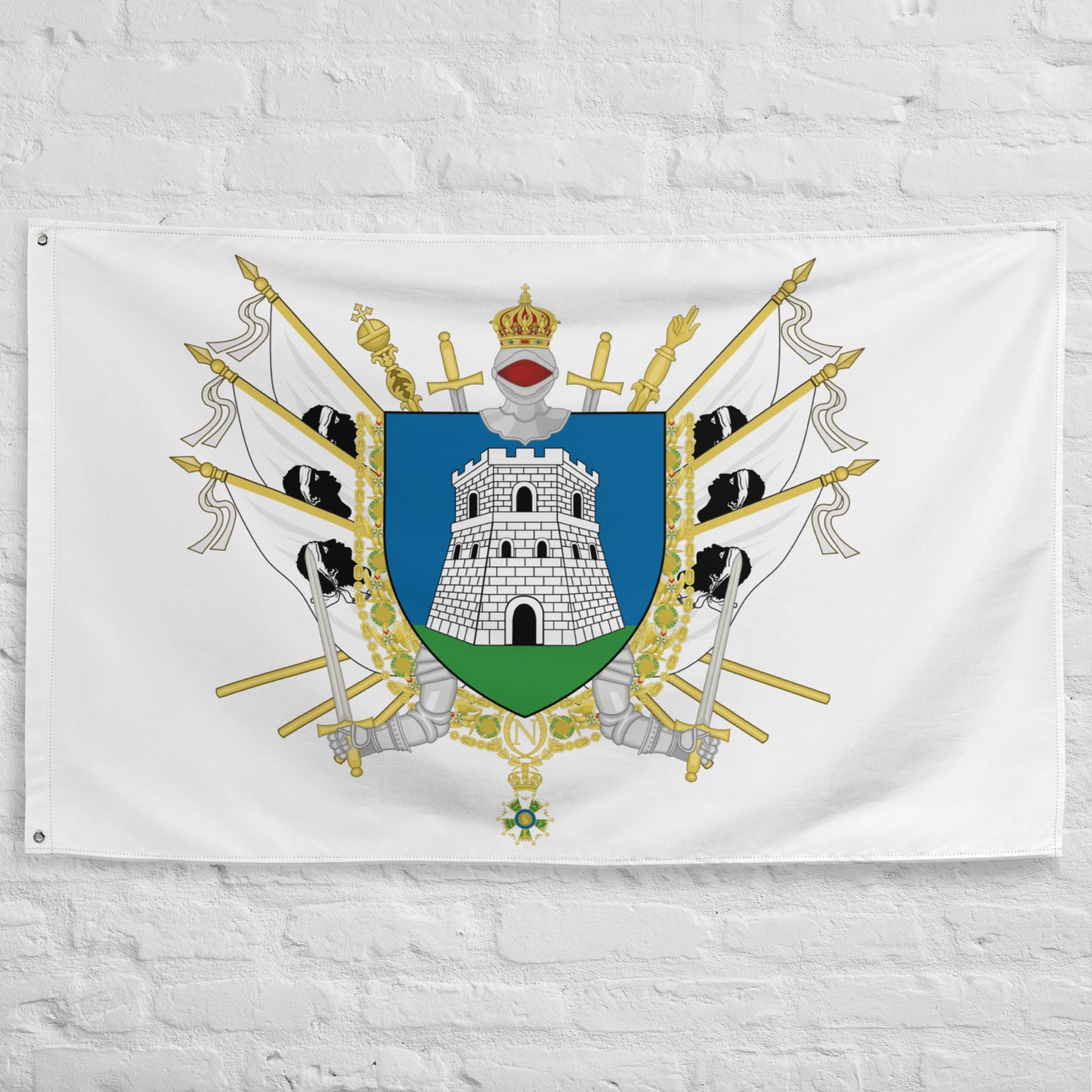 Drapeau - Blason de Bastia