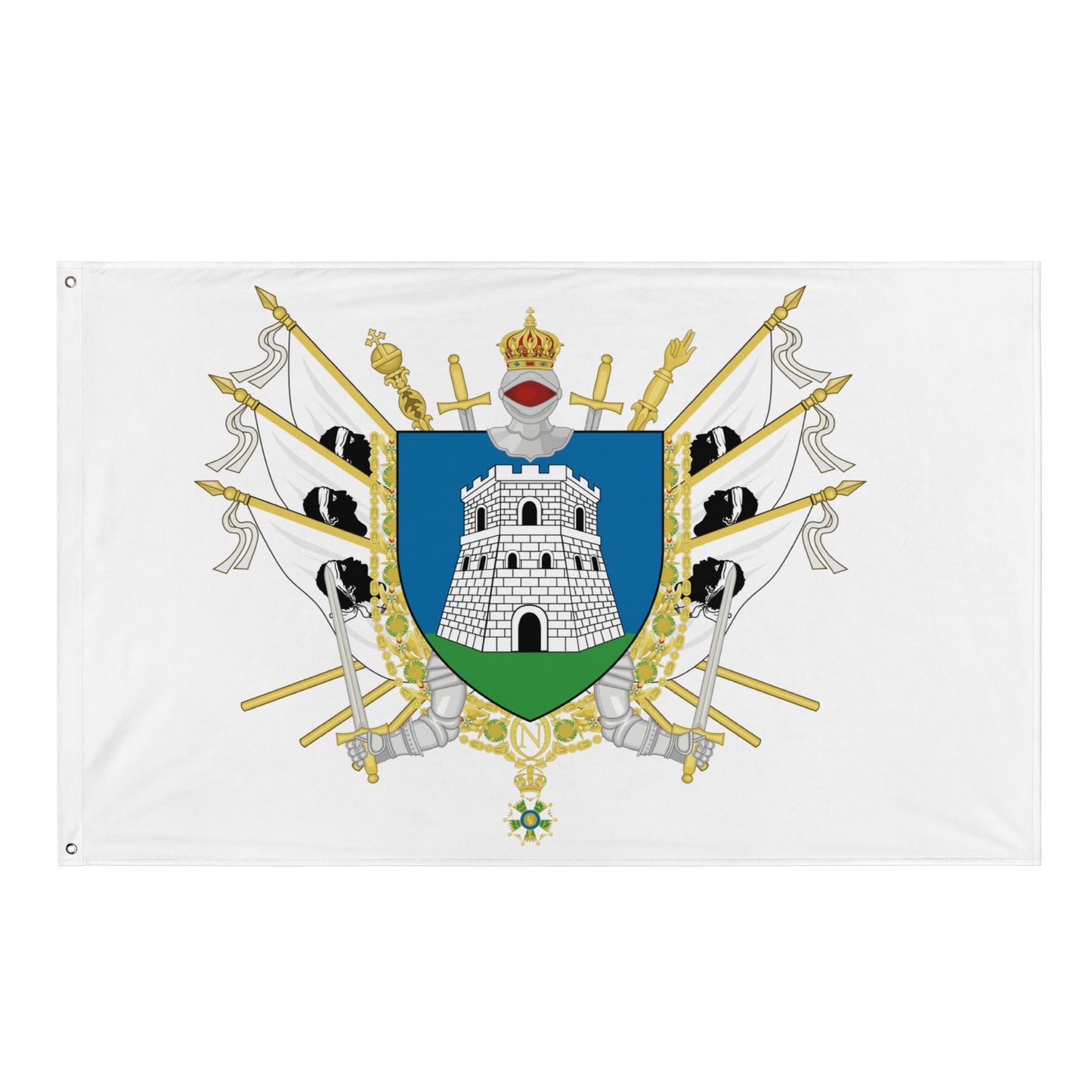 Drapeau - Blason de Bastia