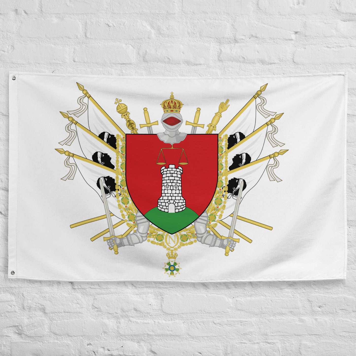 Drapeau - Blason de Porto-Vecchio