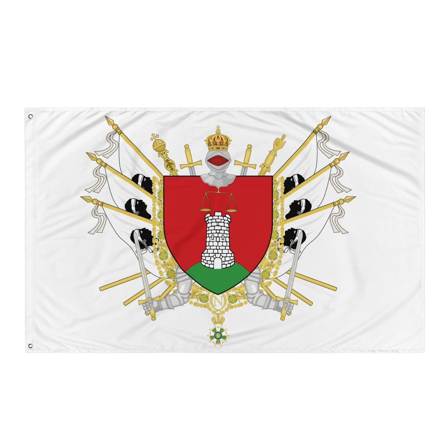 Drapeau - Blason de Porto-Vecchio