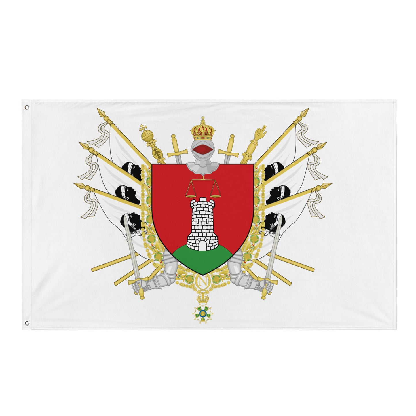 Drapeau - Blason de Porto-Vecchio