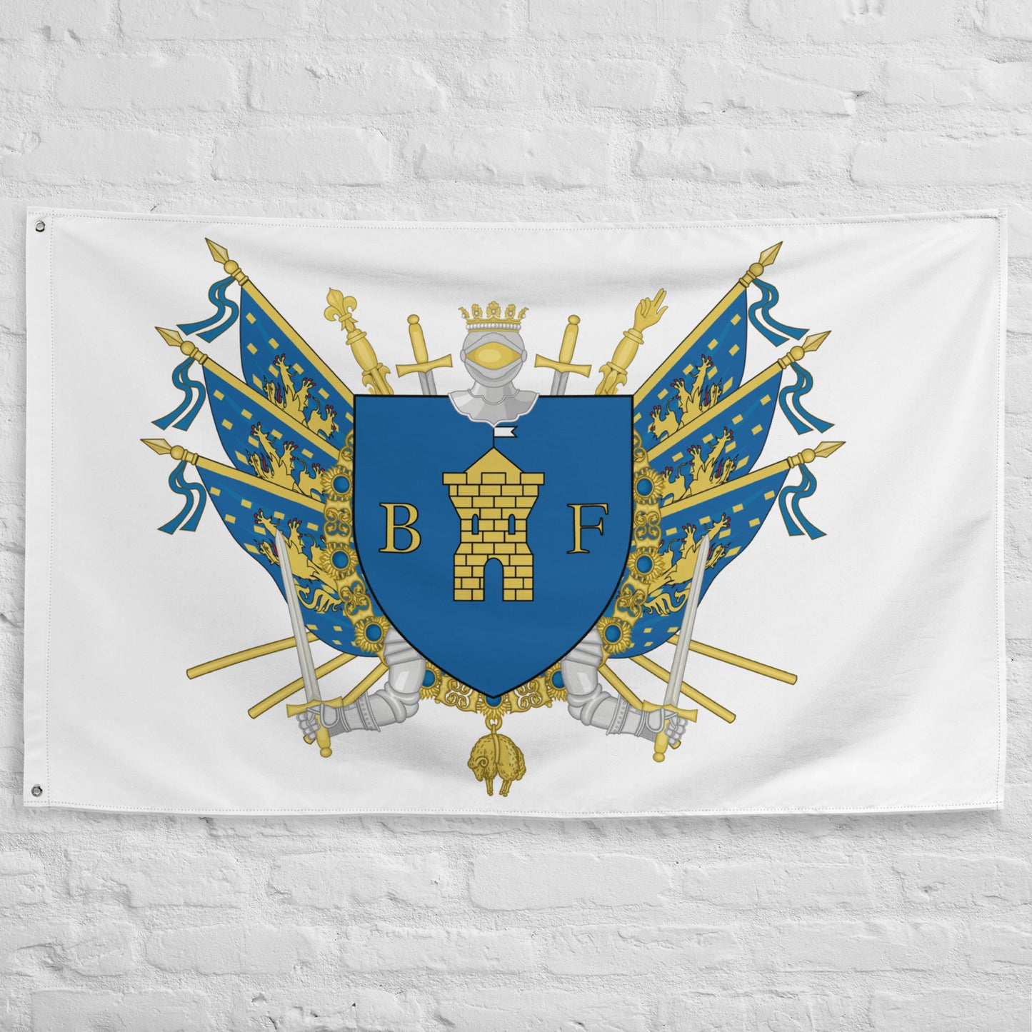 Drapeau - Blason de Belfort