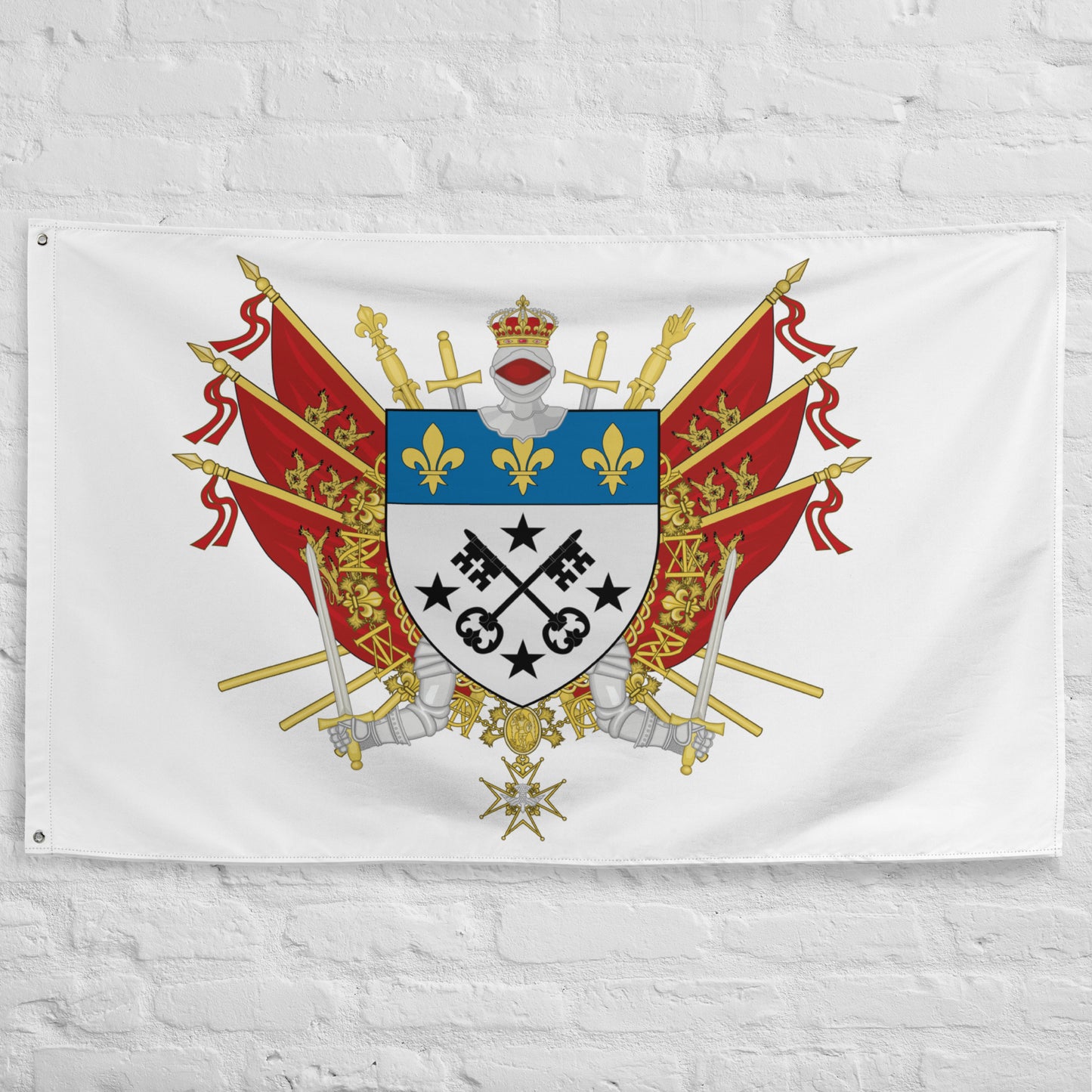 Drapeau - Blason de Lisieux