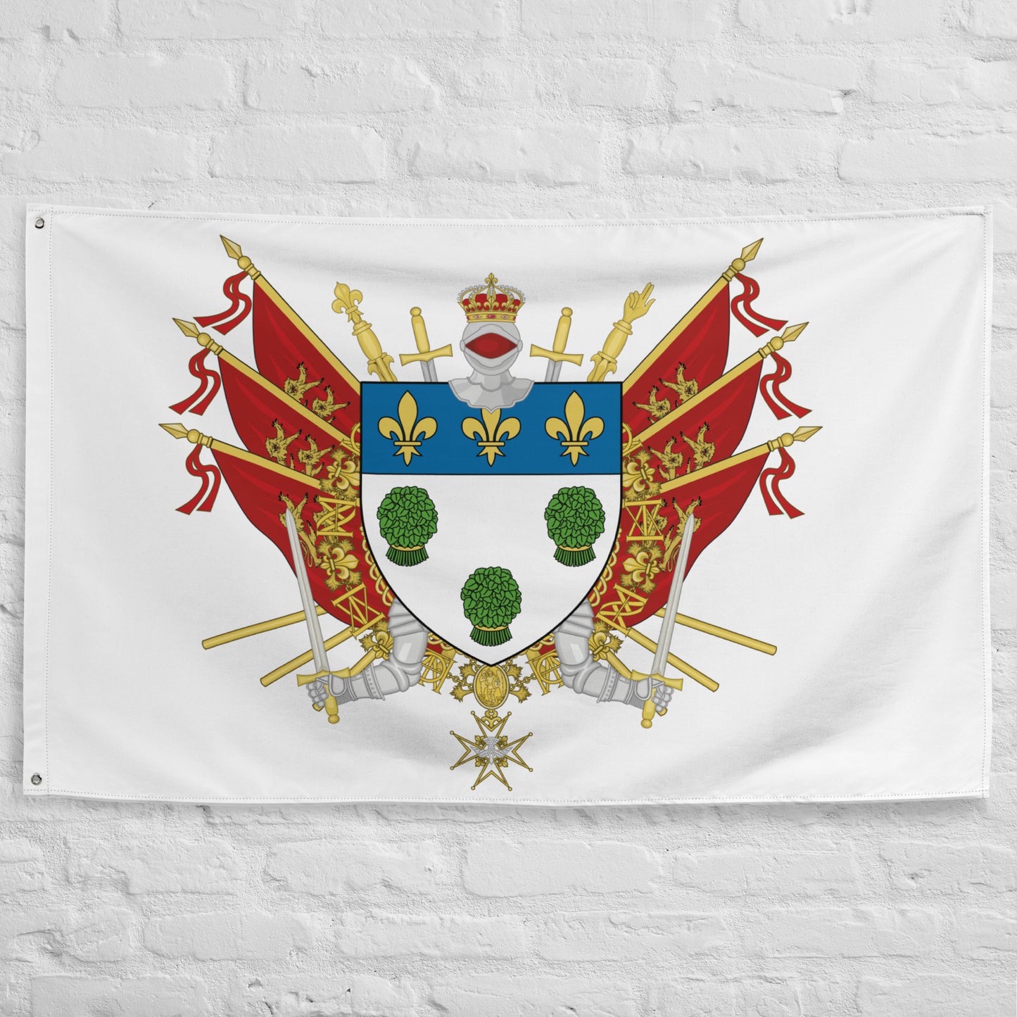 Drapeau - Blason de Vernon