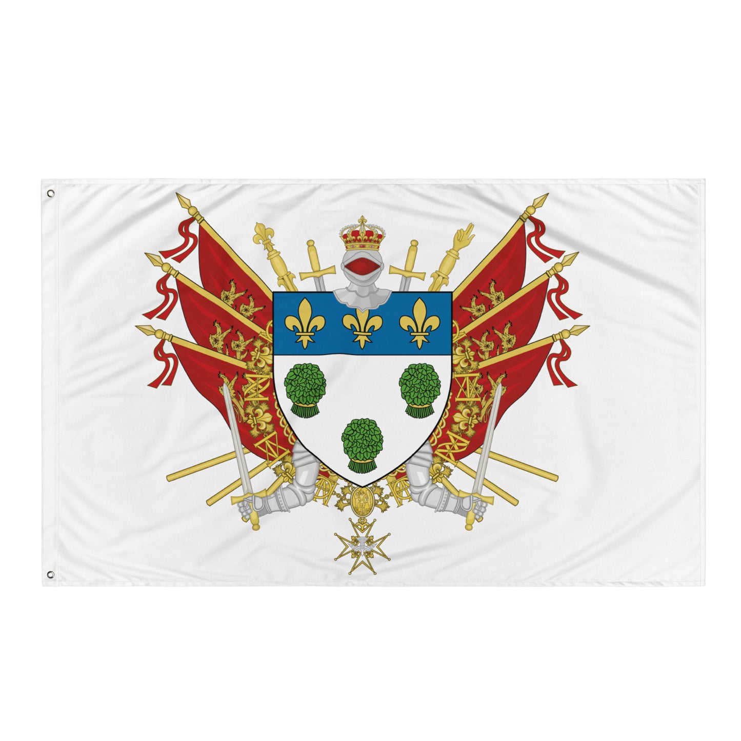 Drapeau - Blason de Vernon