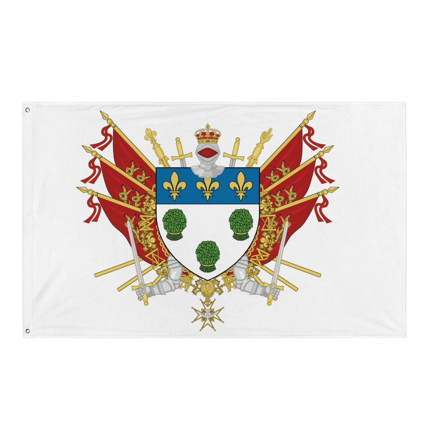 Drapeau - Blason de Vernon