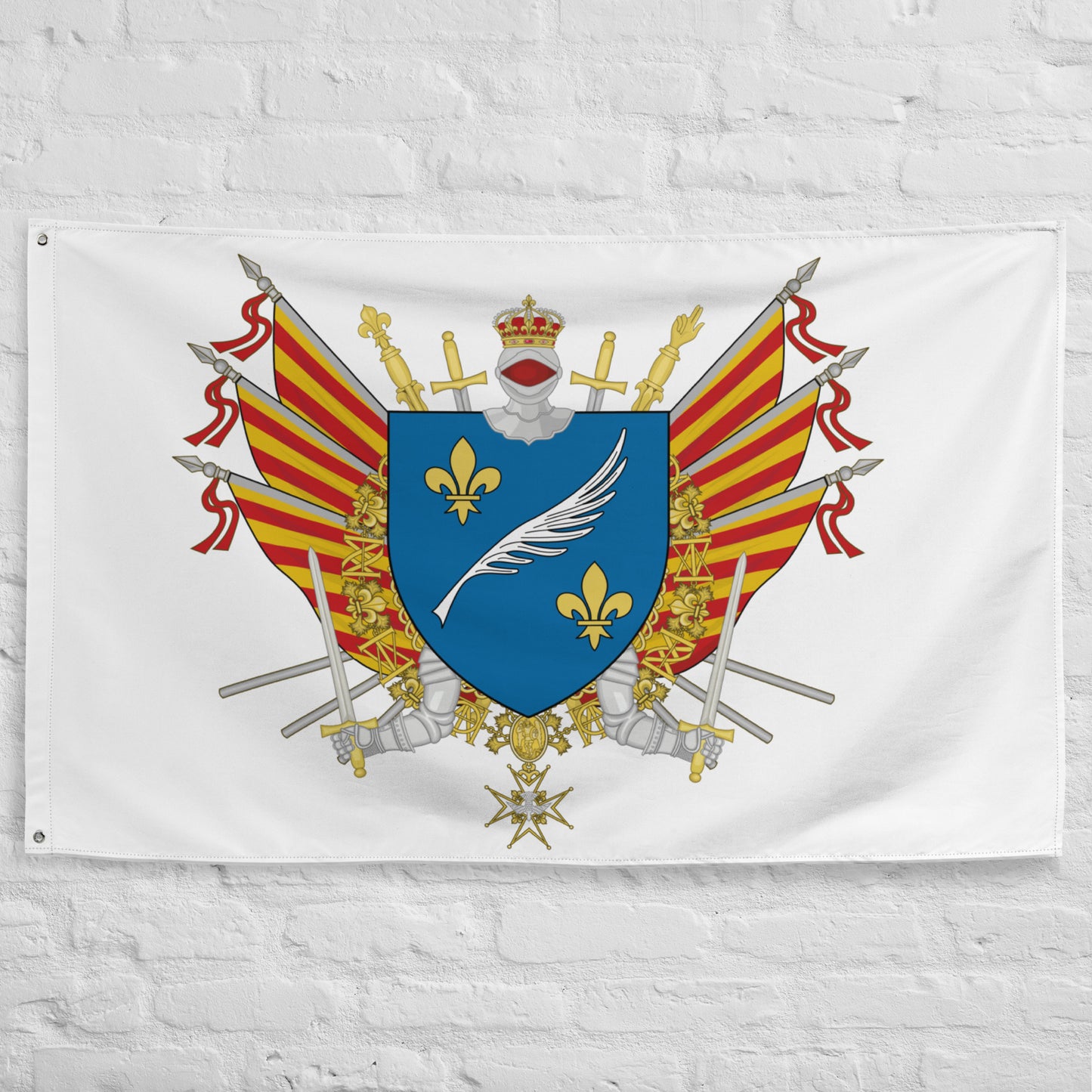 Drapeau - Blason de Cannes