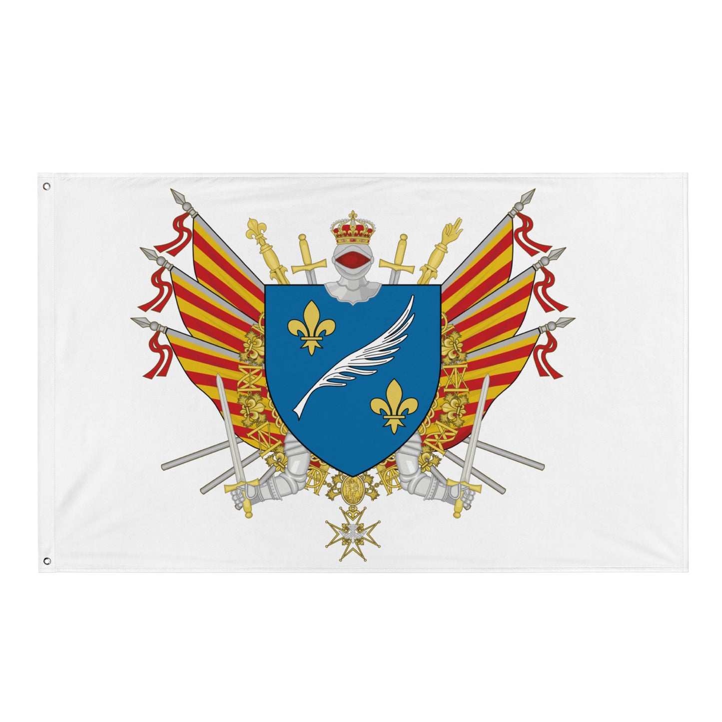 Drapeau - Blason de Cannes