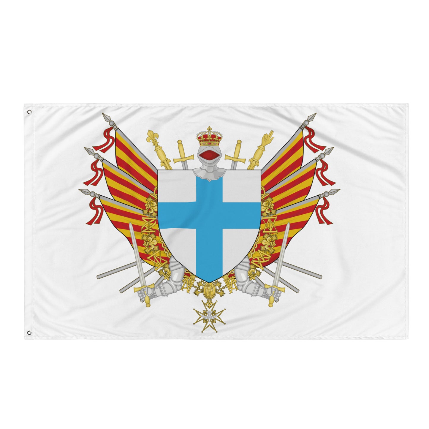 Drapeau - Blason de Marseille