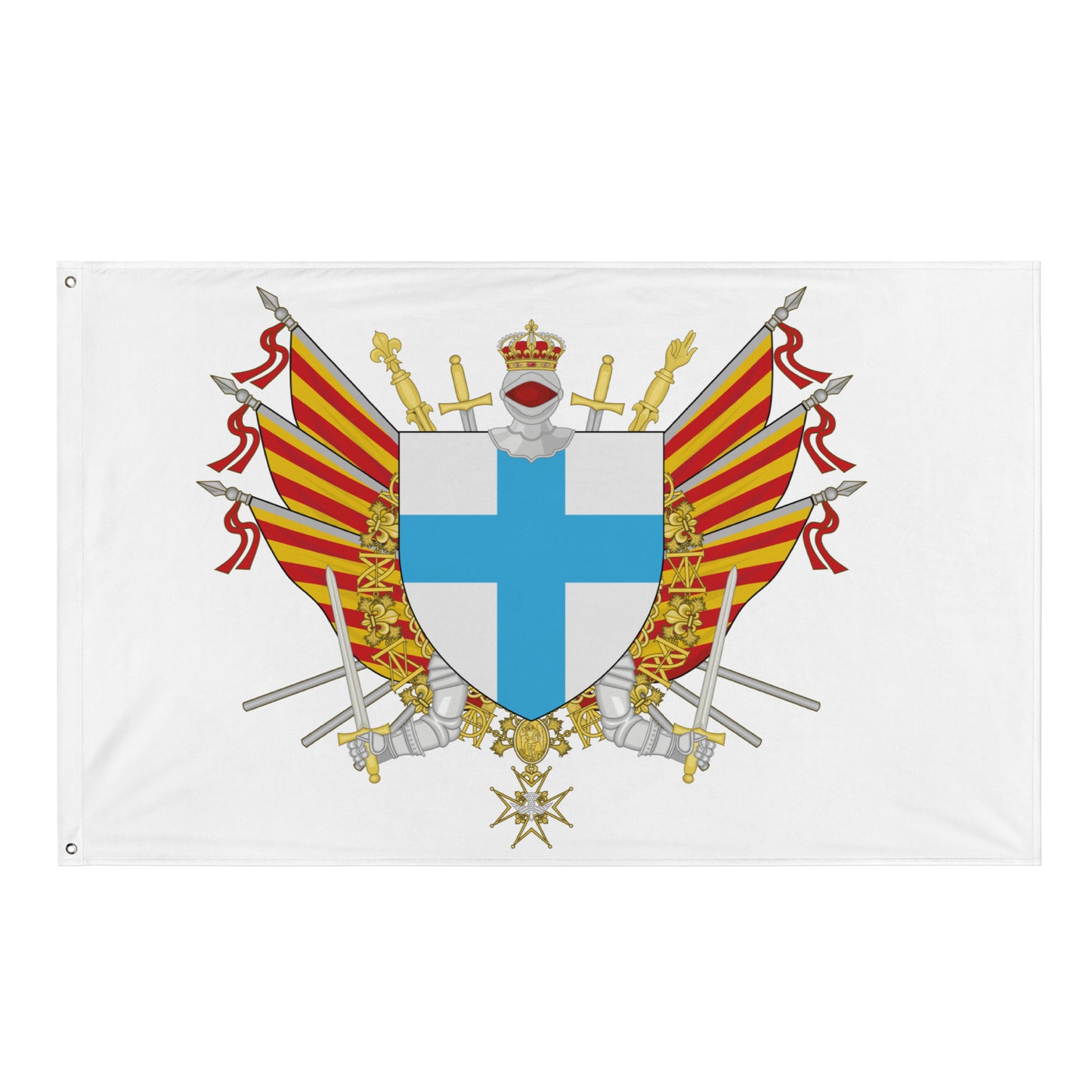 Drapeau - Blason de Marseille