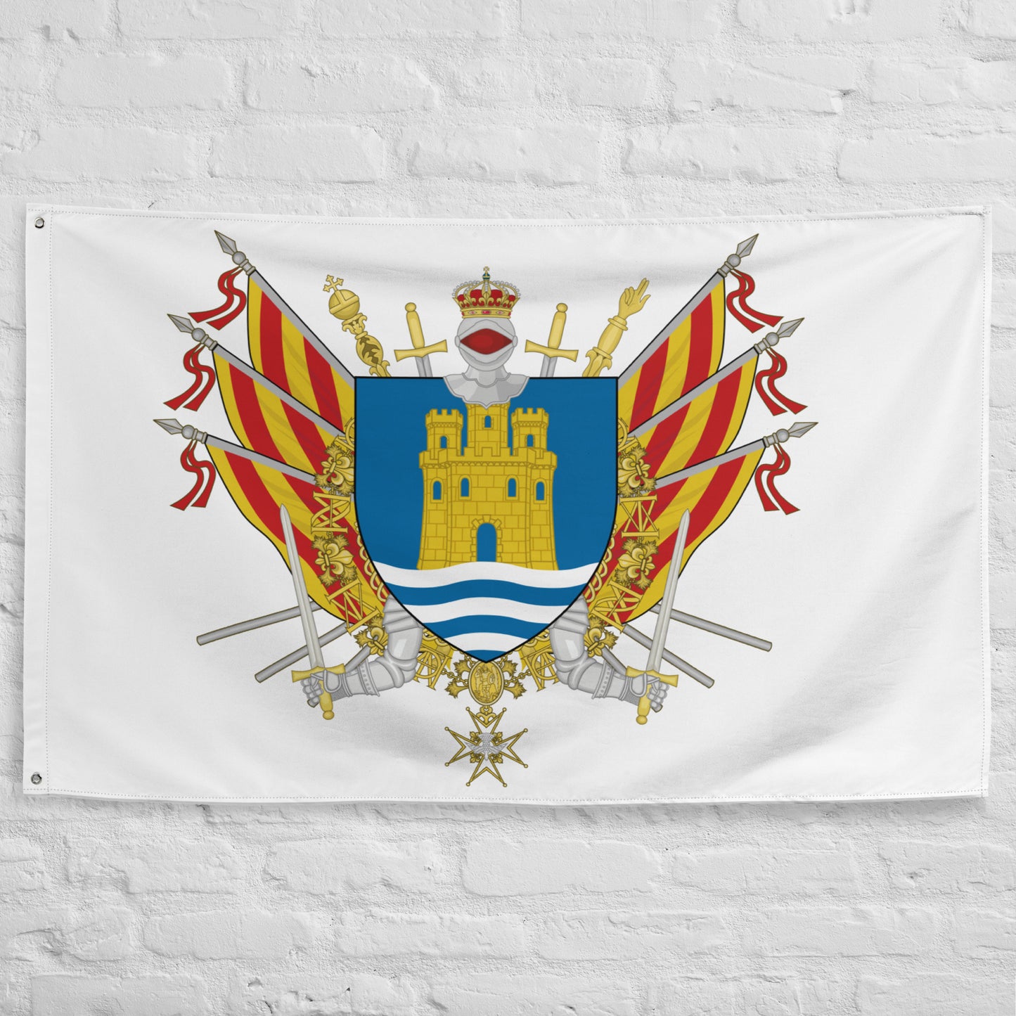 Drapeau - Blason de Collioure