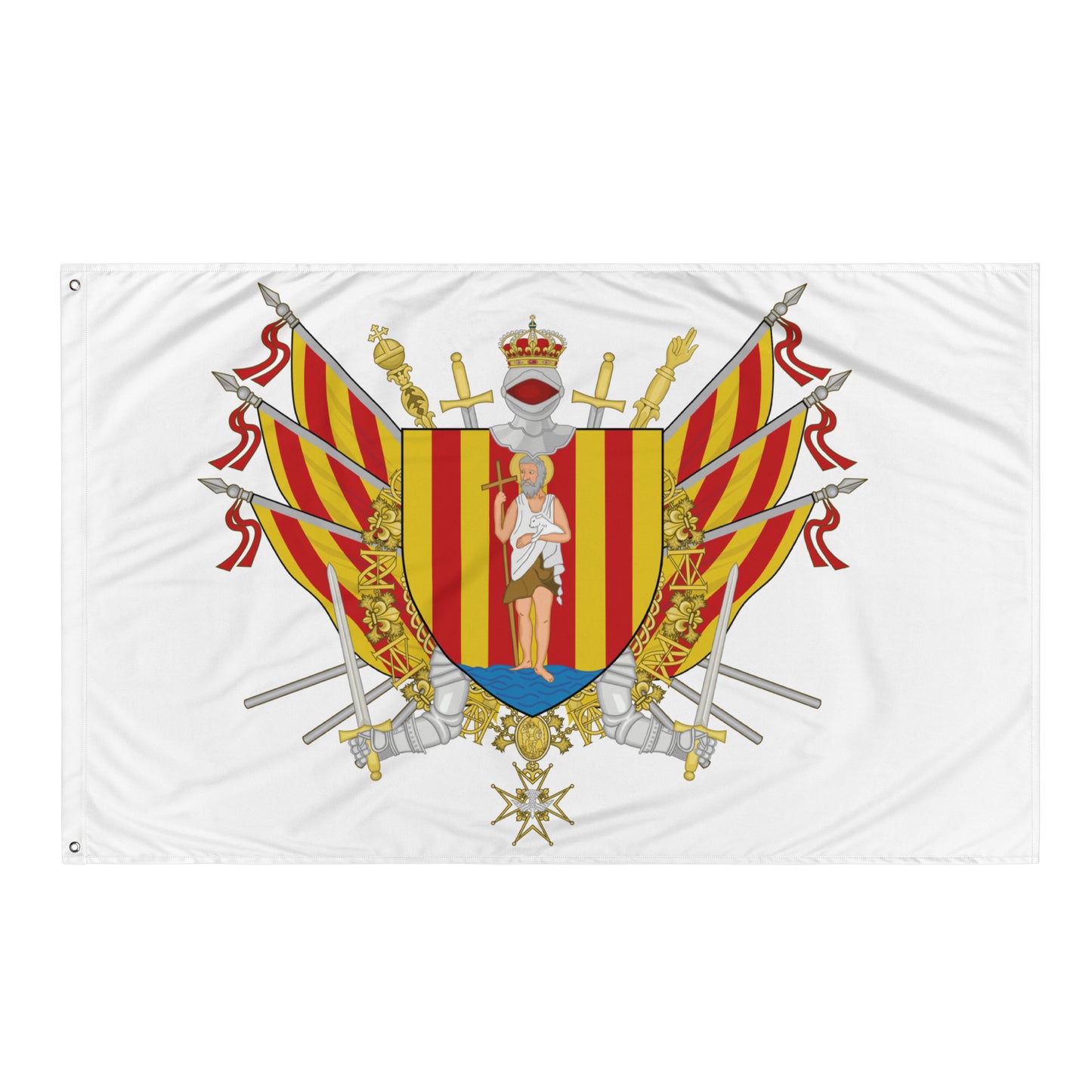 Drapeau - Blason de Perpignan