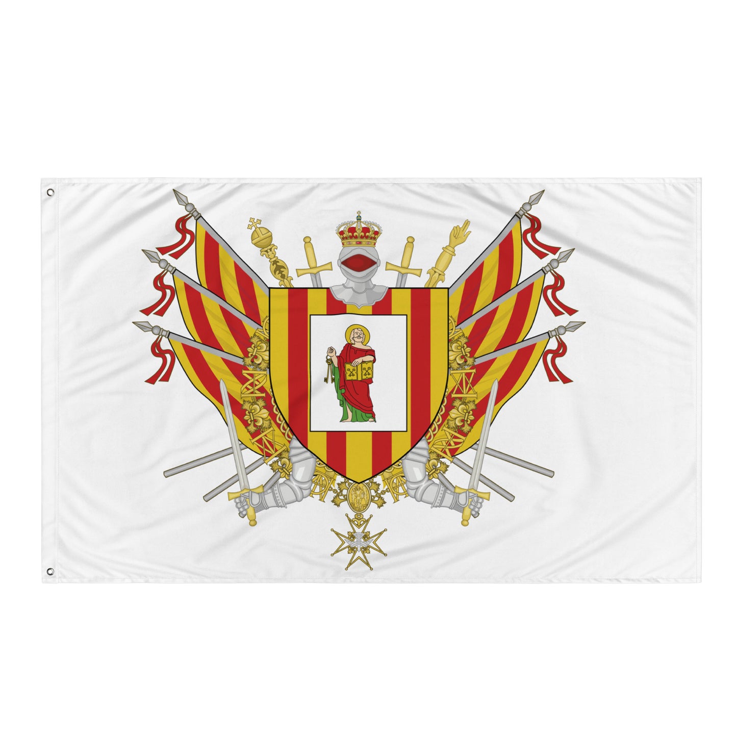 Drapeau - Blason de Prades