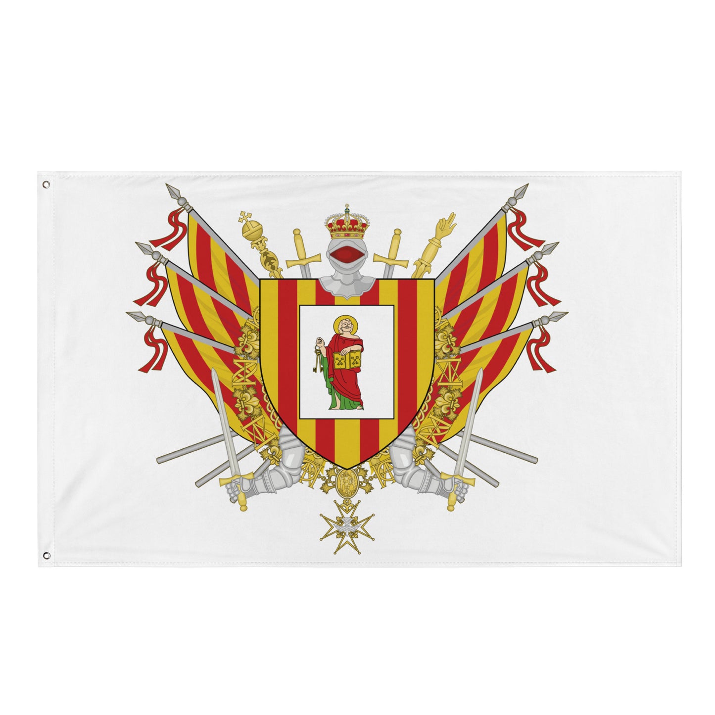 Drapeau - Blason de Prades