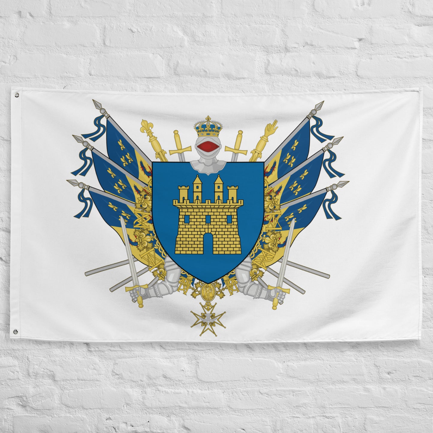 Drapeau - Blason de Gap