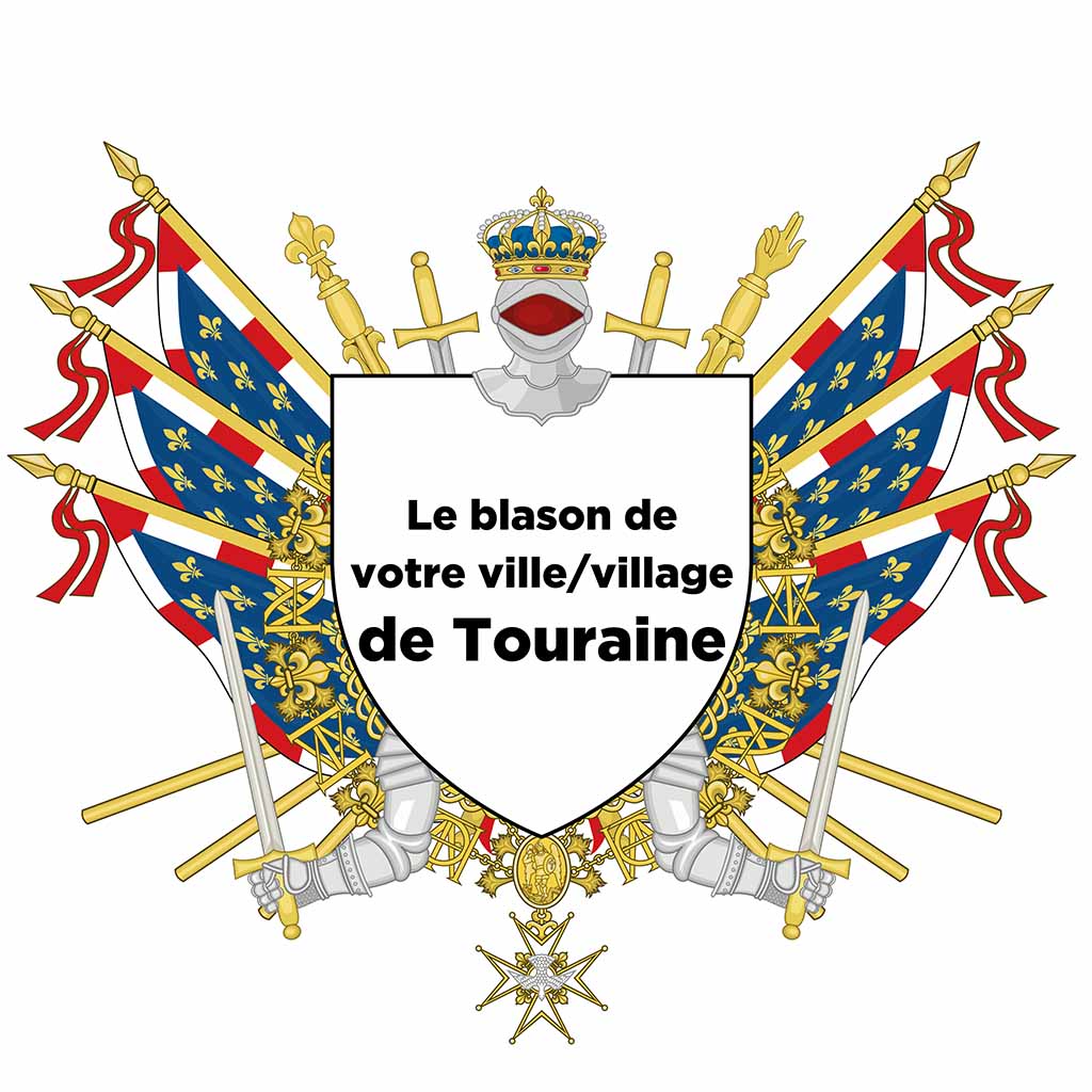 Blason personnalisé de votre ville ou village sur nos drapeaux