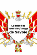 Blason personnalisé de votre ville ou village sur nos drapeaux