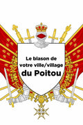 Blason personnalisé de votre ville ou village sur nos drapeaux