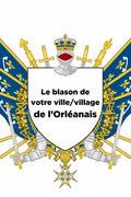 Blason personnalisé de votre ville ou village sur nos drapeaux