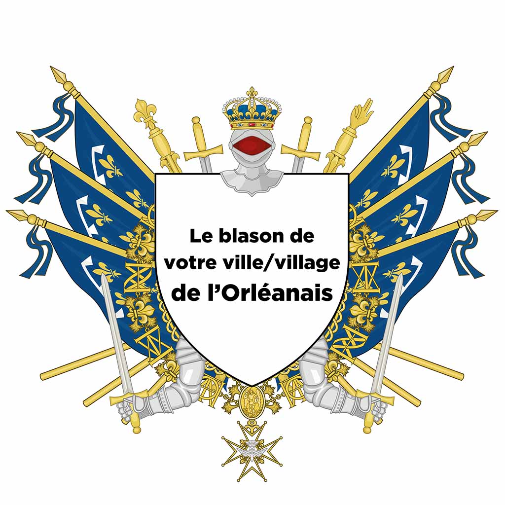 Blason personnalisé de votre ville ou village sur nos drapeaux