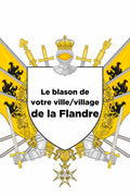 Blason personnalisé de votre ville ou village sur nos drapeaux