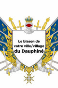 Blason personnalisé de votre ville ou village sur nos drapeaux