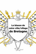 Blason personnalisé de votre ville ou village sur nos drapeaux