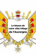 Blason personnalisé de votre ville ou village sur nos drapeaux