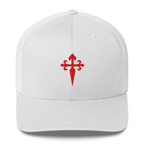 Casquette - Croix de Saint-Jacques Blanc
