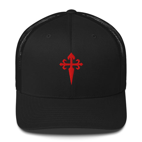 Casquette - Croix de Saint-Jacques Noir