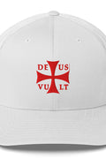 Casquette - Deus Vult Blanc