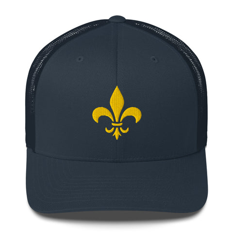 Casquette - Fleur de Lys Bleu Marine